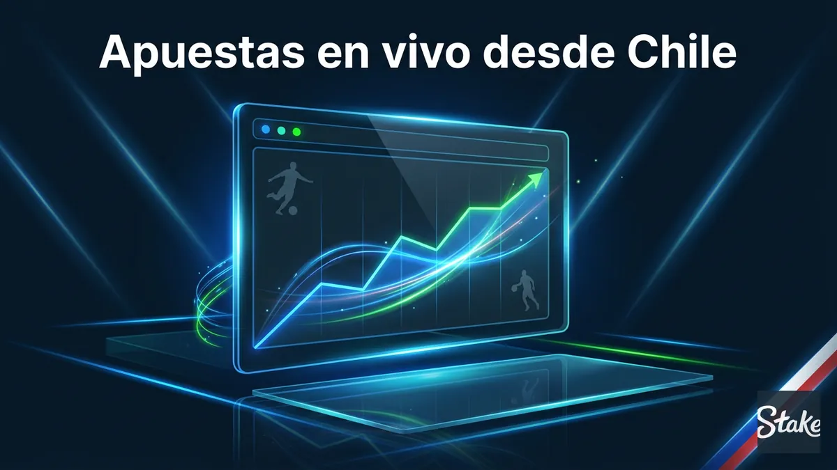 Apuestas deportivas en vivo en Stake con cuotas actualizadas para Chile